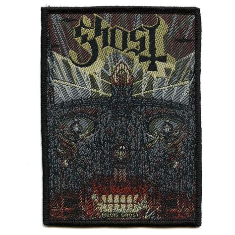 Ghost Meliora Album Art Patch Rock Band Woven Iron On | Stitchpatches.com