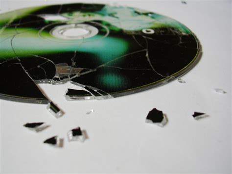 Free broken cd 1 Stock Photo - FreeImages.com