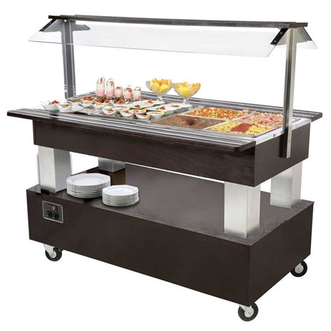 Buffet Salad Bar Mixte Central Wengue X Gn Sb M