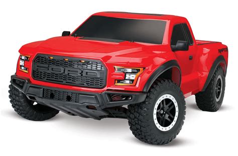 Buy Tra58094 1 Red Traxxas Slash 110 2wd Rtr 2017 Ford Raptor Short Course Truck Red At A