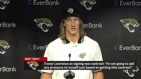 Jacksonville Jaguars Quarterback Trevor Lawrence Shares His Mindset