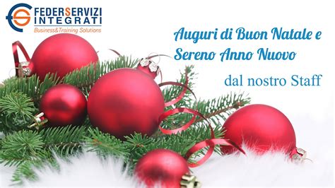 Auguri Di Buon Natale E Buone Feste Dallo Staff Di Federservizi