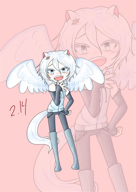 A Pic Of My Pegasus Boy Peggy He Was Born On Valentines Day So I Drew