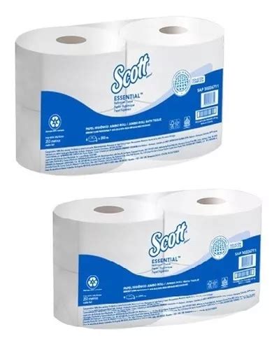 Papel Higi Nico Jumbo Scott Essential Mts Rollos Mercadolibre