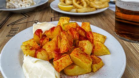 Close Up Bravas Patatas La Boatella Tapas Bar Valenci Flickr