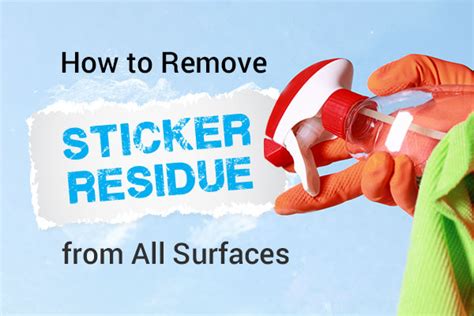 How To Remove Sticker Residue From All Surfaces StickerYou