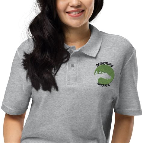 Dinosaur Polo Shirt Unisex Polo Shirt Mens Everyday Polo Top Woman