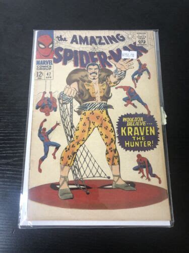 Amazing Spider Man Iconic Kraven The Hunter Cover Romita Vg