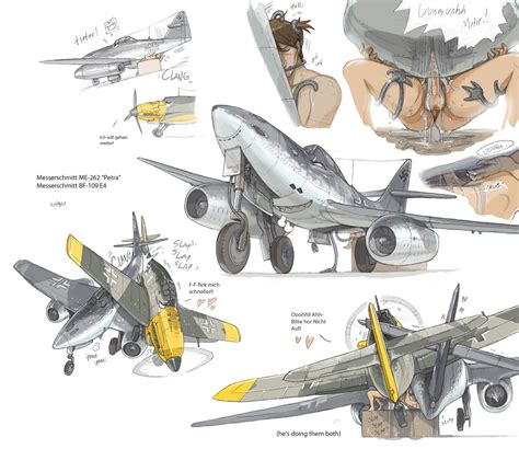 Post 1627899 Airplane Inanimate Messerschmitt Bf 109 Messerschmitt Me 262 Ratbat