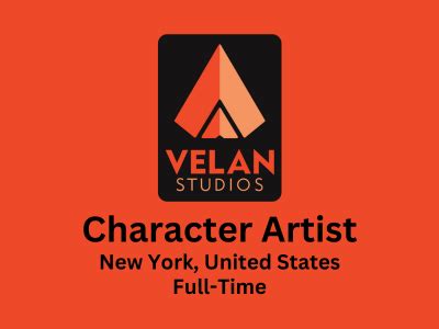 Character Artist required at Velan Studios - Unreal, Unity, Maya