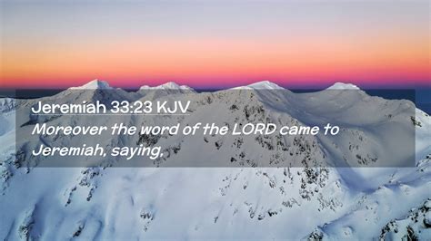 Jeremiah Kjv Desktop Wallpaper Moreover The Word Of The Lord