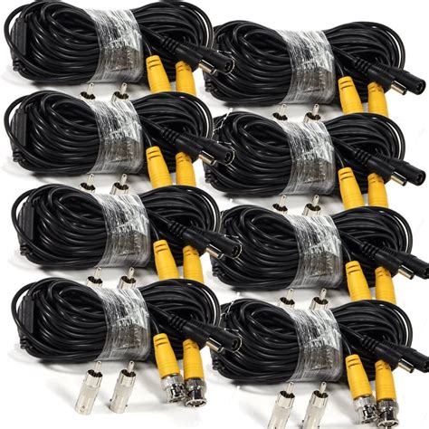 Amazon Masione Pack Feet Video Power Cable Bnc Security