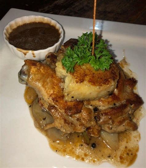 401 Chargrill Chicken Chop With Black Pepper Sauce Cosy Place Restaurant