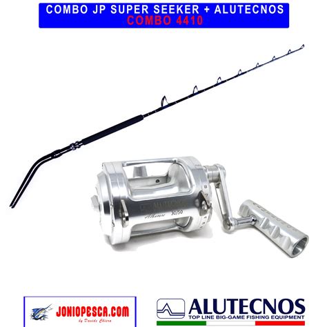 COMBO CANNA SS JP TOURNAMENT 50LBS ALUTECNOS 30 50 ALBACORE Jonio