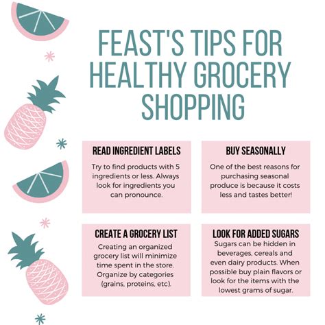 10 Tips for Healthier Grocery Shopping - FEAST