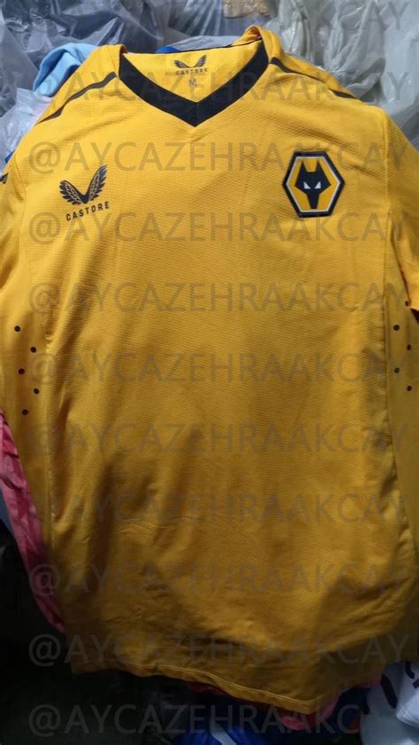 Wolves Castore Shirts Leaked The Kitman