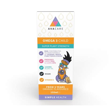 Vegan Omega 3 Child 150ml Nw8 Beauty