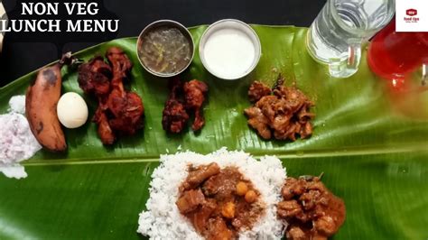 How To Make Non Veg Lunch Menu Maapillai Virunthu South Indian Feast Mv Food Tips S Youtube