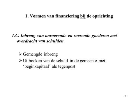 De Financiering En Subsidi Ring Van Autonome Gemeentebedrijven Ppt