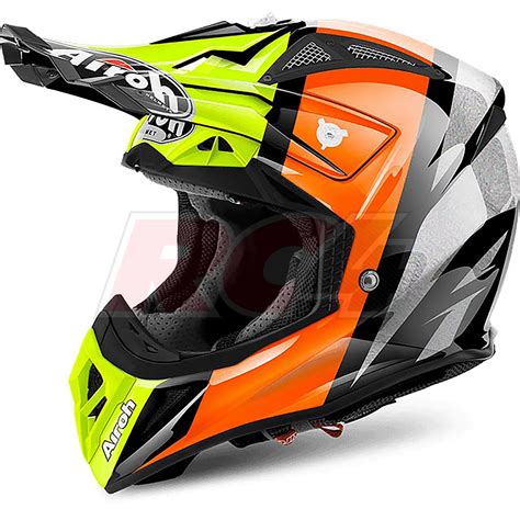 Capacete Airoh Aviator 2 2 Revolve Orange Gloss RC4