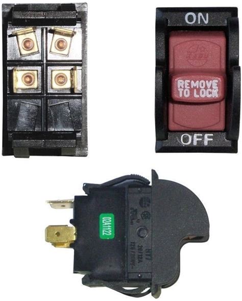 New Toggle Safety Switch W Key For Delta Table Saw Amazon