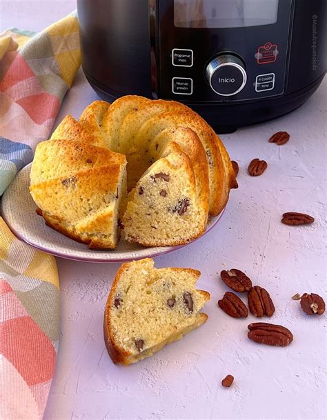 Bizcocho De Nata Y Nueces En Airfryer Artofit