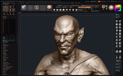 Skin Using Morph Targets In Zbrush