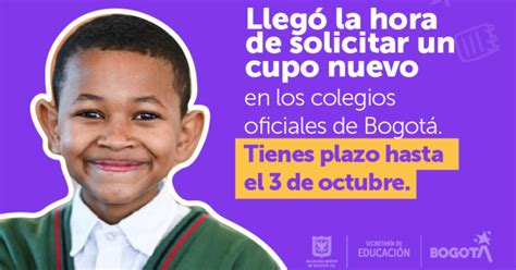 Recomendaciones Para Solicitar Un Cupo Escolar En Bogotá Para 2023