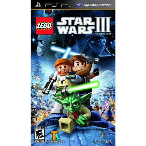 LEGO Star Wars III the Clone Wars PSP Game For Sale | DKOldies