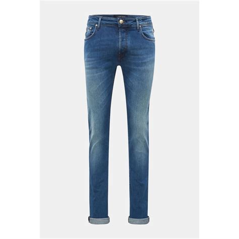 HANDPICKED Jeans Ravello Graublau BRAUN Hamburg