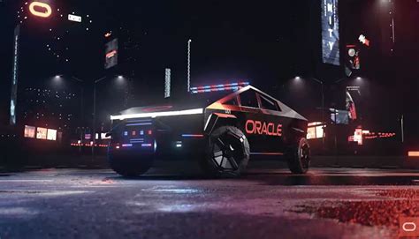 Oracle Plant Tesla Cybertruck Als Hightech Polizei Teslamag De