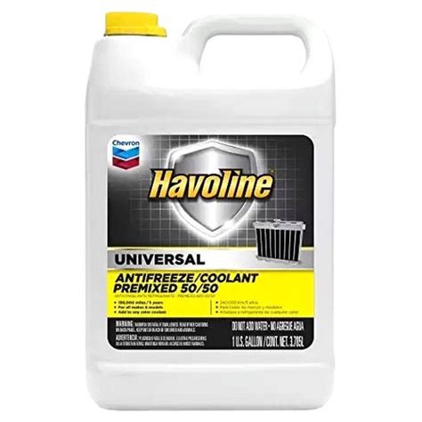 Chevron Havoline Universal Antifreeze Coolant Premixed 50 50 Купить