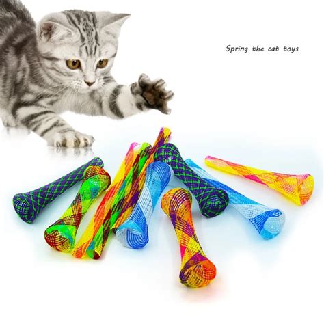 Cat Interactive Toys Folding Tube Cats Spring Cat Toy Cat Toy