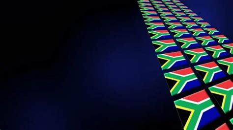 South Africa Flag Animated Background 3d... | Stock Video | Pond5