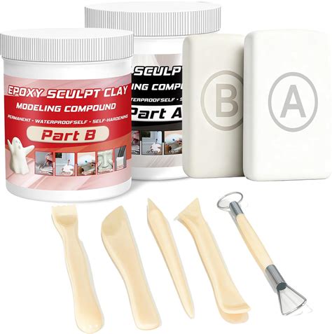 Amazon.com: Epoxy Sculpt Clay, Self-Hardening Model Magic Sculpt Epoxy