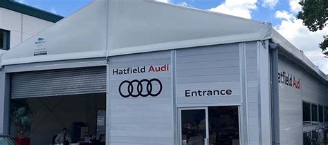 Hatfield Audi | Retail | Temporary Car Showroom | Experience