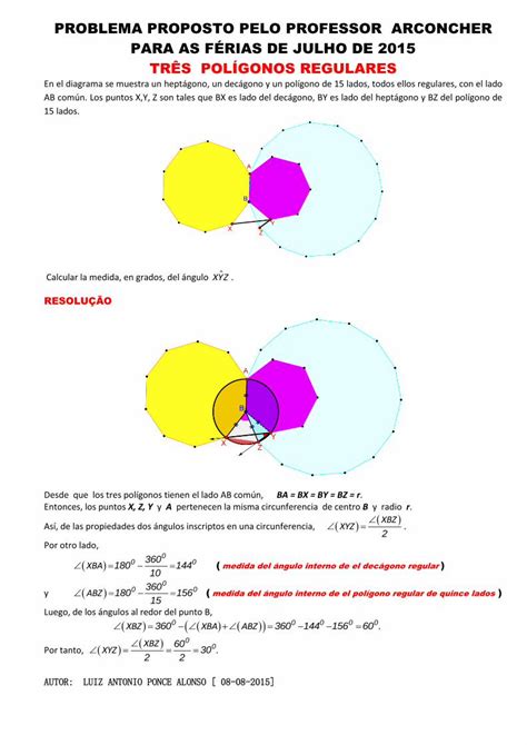 Pdf Tr S Pol Gonos Regulares Proposto Por Arconcher Dokumen Tips