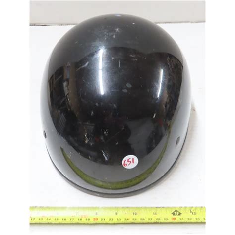 Black Motorcycle helmet - Schmalz Auctions