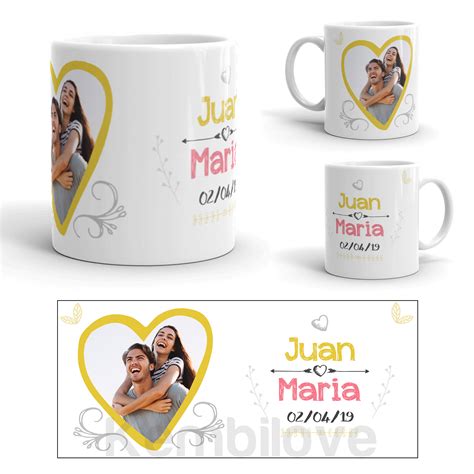 Taza Boda Personalizada Con Foto La Testigo De Nuestra Boda