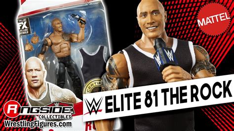 Wwe Figure Insider The Rock Mattel Wwe Elite 81 Youtube