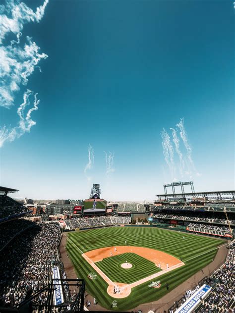 Download MLB Colorado Baseball Stadium Wallpaper | Wallpapers.com