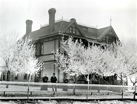 North Dakota History in Photos: The governor's mansion and residence ...