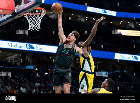 Washington Wizards Forward Corey Kispert 24 Dunks In Front Of Indiana