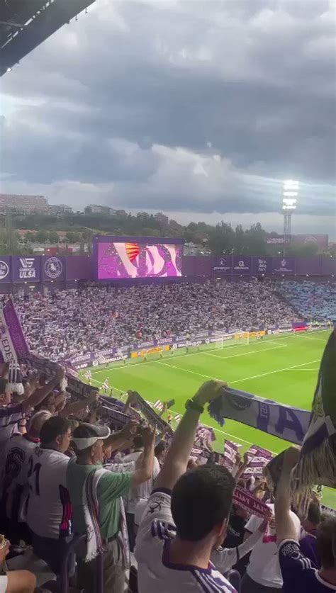 Somosvalladolid On Twitter Dejo Por Aqu El Ltimo C Ntico En Primera