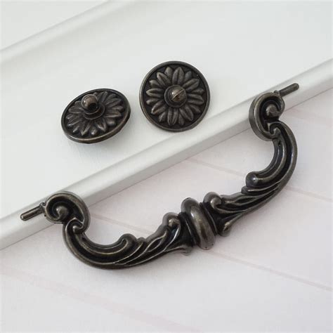 6 Hole To Hole Large Drop Handles Bail Drawer Pull Etsy