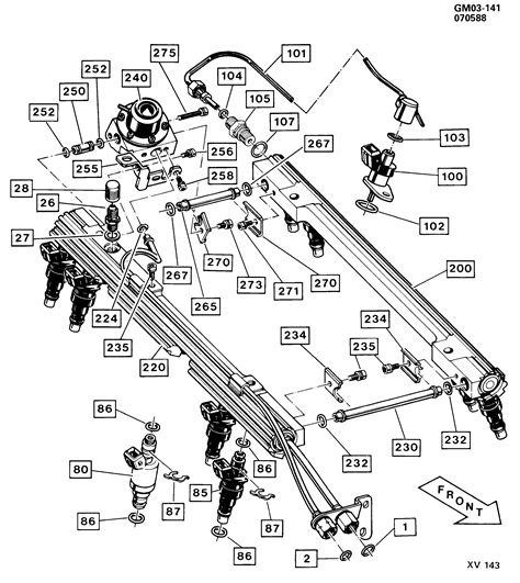 Corvette Fuel Injector Rail Mpfi Chevrolet Epc Online Nemiga