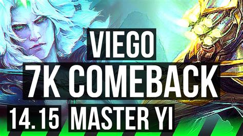 Viego Vs Master Yi Jgl 7k Comeback 10217 68 Winrate