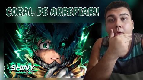 React Ltimo Herdeiro Deku Dark Boku No Hero Shiny Youtube