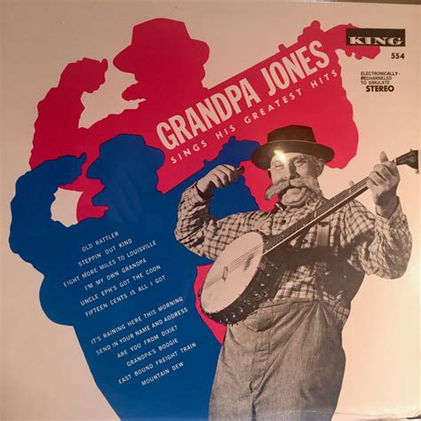 Grandpa Jones Grandpa Jones Sings His Greatest Hits Vinyl Discogs