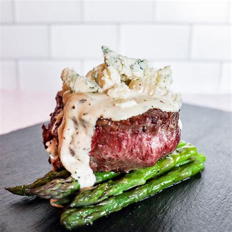 Filet Mignon With Blue Cheese Shallot Cream Sauce Recipe In 2020